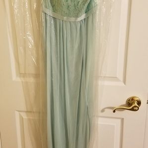 Bridesmaid dress- mint